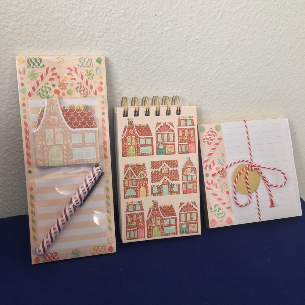 Gingerbread 3pc. Writing Stationery Set